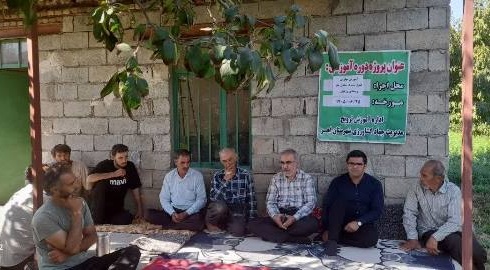آموزش مهارتی کنترل آفات و امراض درختان میوه به بهره‌برداران شهرستان اهر