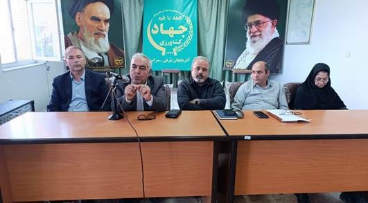 حضور محققان مرکز تحقیقات کشاورزی آذربایجان شرقی در یازدهمین کاروان ترویج الگوی کشت در شهرستان سراب