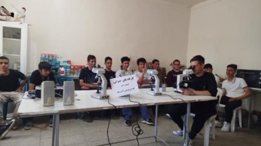 آغاز بازگشایی و آموزش‌های حضوری در هنرستان کشاورزی شهید کسایی مرند پس از  تفاهم آتش بس جنگ تحمیلی سوم
